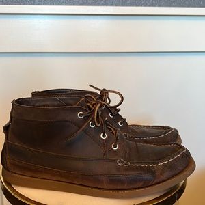 Sperry for J.Crew distressed chukka boots